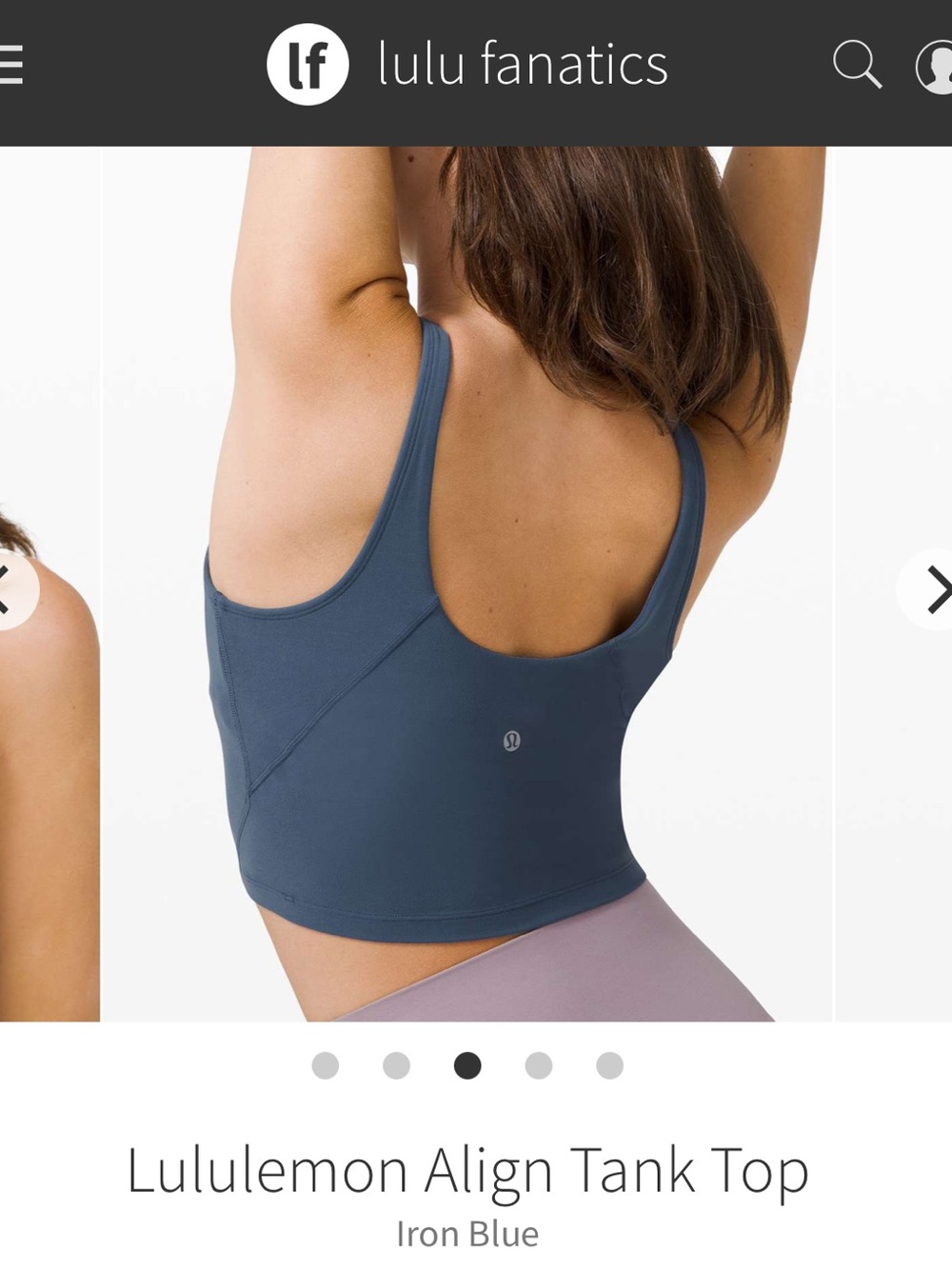 Lululemon Align Tank Top Size 4
